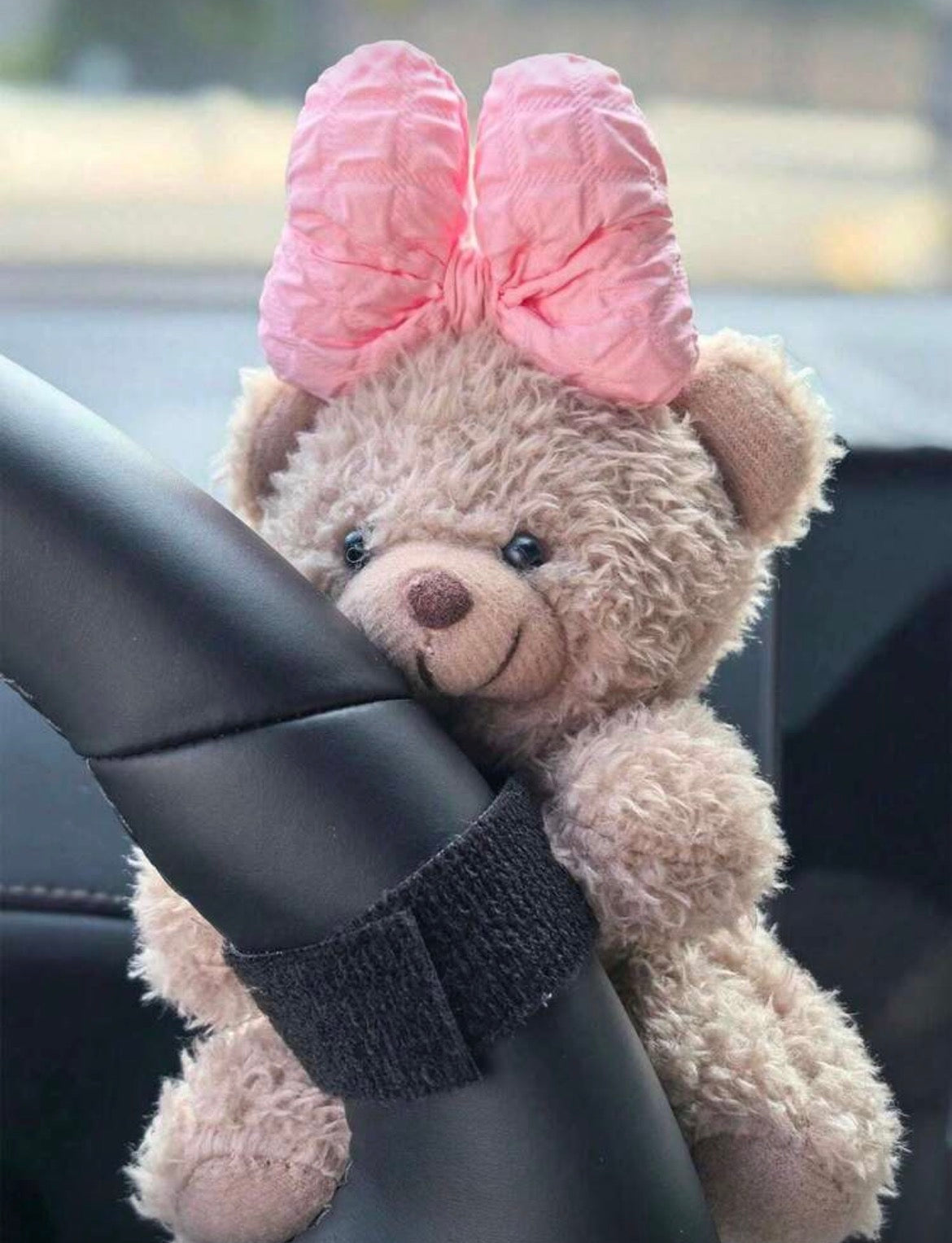 cute bear steering buddy