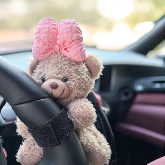 cute bear steering buddy